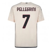 Camisa de time de futebol AS Roma Lorenzo Pellegrini #7 Replicas 2º Equipamento 2023-24 Manga Curta
